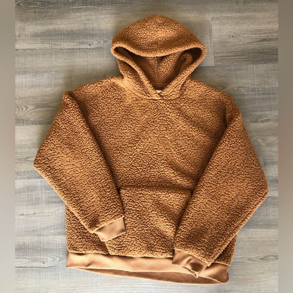 Fluffy American eagle hoodie